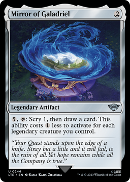Mirror of Galadriel (LTR-244) - The Lord of the Rings: Tales of Middle-earth Foil