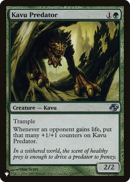 Kavu Predator (LIST-PLC-132) - The List
