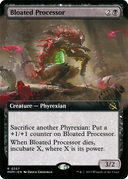 Bloated Processor (Extended Art) (MOM-357) - March of the Machine: (Extended Art)