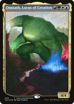 Omnath, Locus of Creation (GAME-006) - Store Championships Foil
