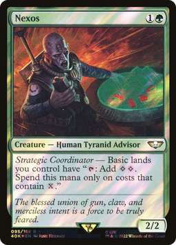 Nexos (Surge Foil) (40K-095) - Warhammer 40,000 Commander Foil