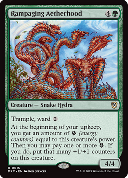 Rampaging Aetherhood (DRC-015) - Commander: Aetherdrift