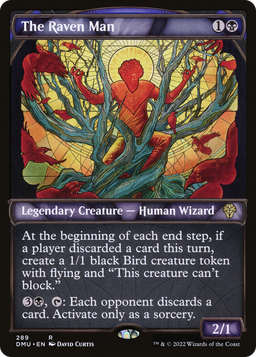 The Raven Man (Showcase) (DMU-289) - Dominaria United: (Showcase) Foil
