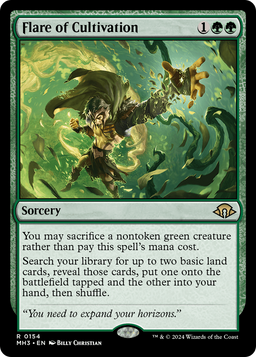 Flare of Cultivation (MH3-154) - Modern Horizons 3 Foil