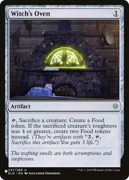 Witch's Oven (LIST-237/269) - The List
