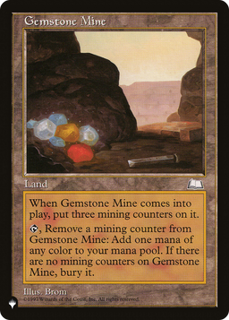 Gemstone Mine (WTH) (LIST-) - The List