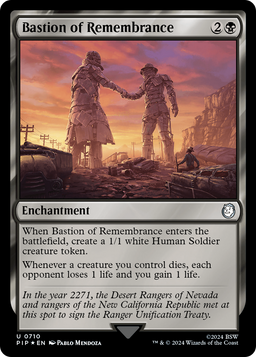 Bastion of Remembrance (Surge Foil) (PIP-710) - Fallout Foil