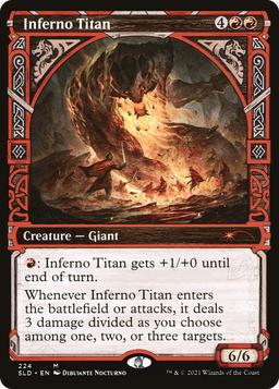 Inferno Titan (SLD-224) - Secret Lair Drop: (Showcase)