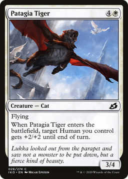 Patagia Tiger (IKO-026) - Ikoria: Lair of Behemoths