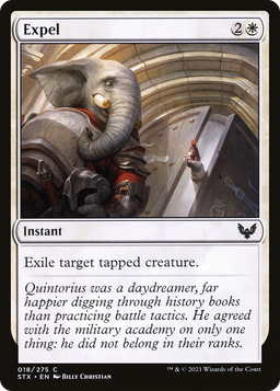 Expel (STX-018) - Strixhaven: School of Mages Foil