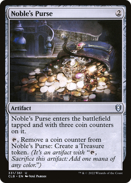 Noble's Purse (CLB-331) - Commander Legends: Battle for Baldur's Gate