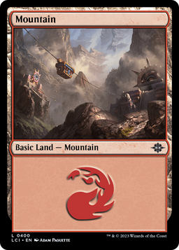 Mountain (0400) (LCI-400) - The Lost Caverns of Ixalan Foil