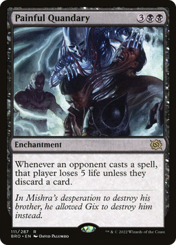 Painful Quandary (BRO-111) - The Brothers' War Foil