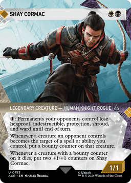 Shay Cormac (Showcase) (ACR-153) - Assassin's Creed: (Showcase) (Borderless)