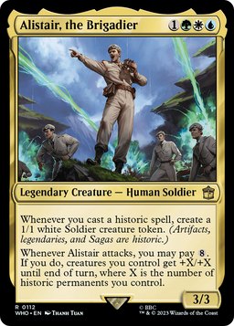 Alistair, the Brigadier (WHO-112) - Doctor Who