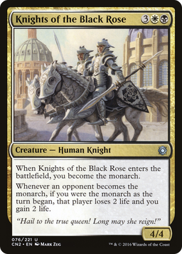 Knights of the Black Rose (CN2-076) - Conspiracy: Take the Crown