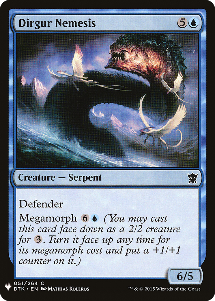 Dirgur Nemesis (LIST-051) - The List