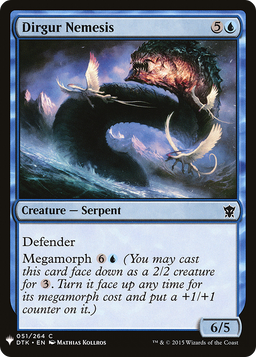 Dirgur Nemesis (LIST-051) - The List