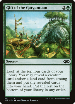 Gift of the Gargantuan (J22-667) - Jumpstart 2022