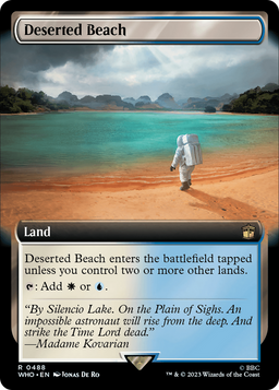 Deserted Beach (Extended Art) (WHO-488) - Doctor Who: (Extended Art)