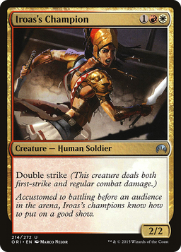 Iroas's Champion (ORI-214) - Magic Origins Foil