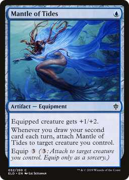 Mantle of Tides (ELD-052) - Throne of Eldraine Foil