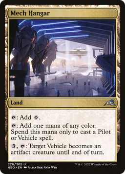 Mech Hangar (NEO-270) - Kamigawa: Neon Dynasty Foil