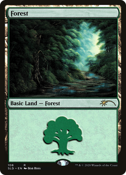 Forest (108) (Bob Ross) (SLD-108) - Secret Lair Drop