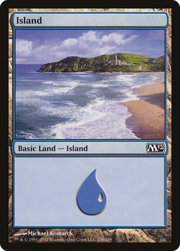 Island (236) (M12-236) - Magic 2012 Foil