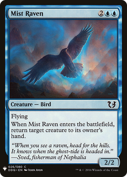Mist Raven (LIST-026) - The List