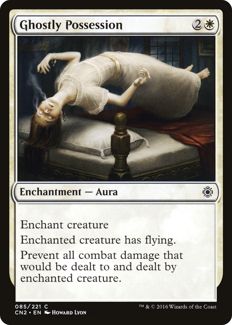 Ghostly Possession (CN2-085) - Conspiracy: Take the Crown Foil
