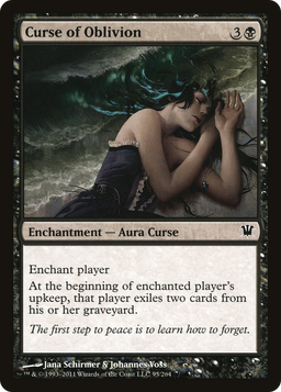 Curse of Oblivion (ISD-095) - Innistrad Foil