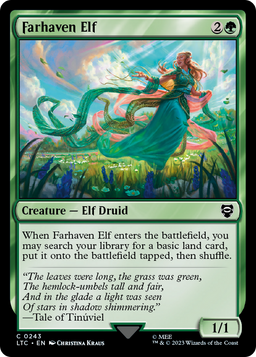 Farhaven Elf (LTC-243) - Tales of Middle-earth Commander