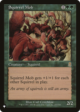 Squirrel Mob (LIST-273/350) - The List