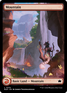 Mountain (0274) (BLB-274) - Bloomburrow Foil