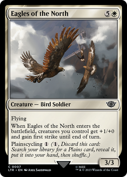 Eagles of the North (LTR-007) - The Lord of the Rings: Tales of Middle-earth Foil