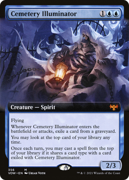 Cemetery Illuminator (Extended Art) (VOW-356) - Innistrad: Crimson Vow: (Extended Art)