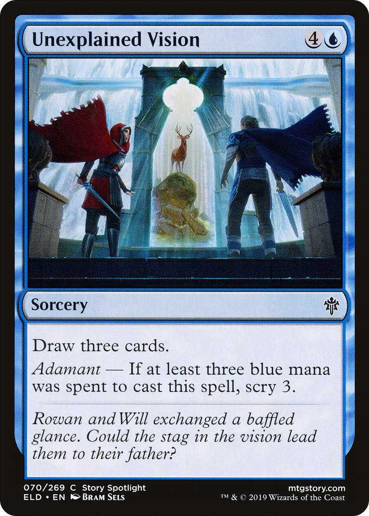 Unexplained Vision (ELD-070) - Throne of Eldraine