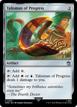 Talisman of Progress (WHO-253) - Doctor Who Foil