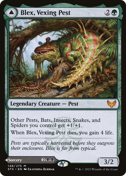 Blex, Vexing Pest (STX-148) - Strixhaven: School of Mages