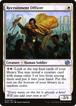 Recruitment Officer (BRO-023) - The Brothers' War
