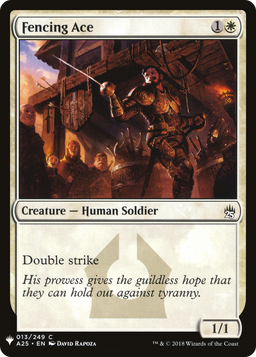 Fencing Ace (LIST-013) - The List