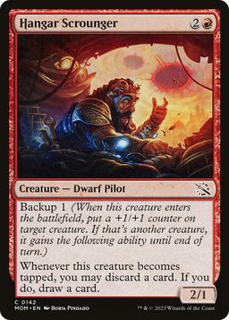 Hangar Scrounger (MOM-142) - March of the Machine