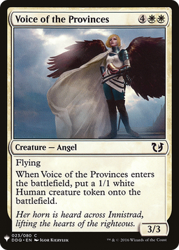 Voice of the Provinces (LIST-023) - The List