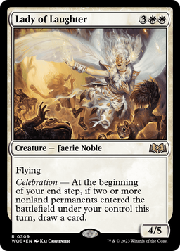 Lady of Laughter (WOE-309) - Wilds of Eldraine