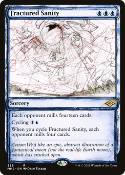 Fractured Sanity (Showcase) (MH2-336) - Modern Horizons 2: (Showcase)