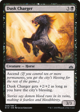 Dusk Charger (RIX-069) - Rivals of Ixalan Foil