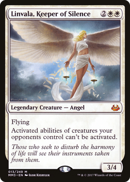 Linvala, Keeper of Silence (MM3-013) - Modern Masters 2017 Foil