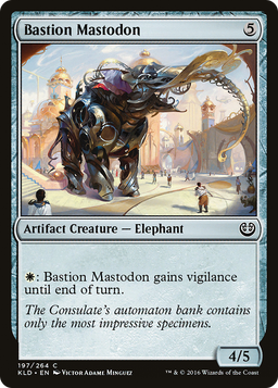 Bastion Mastodon (KLD-197) - Kaladesh Foil