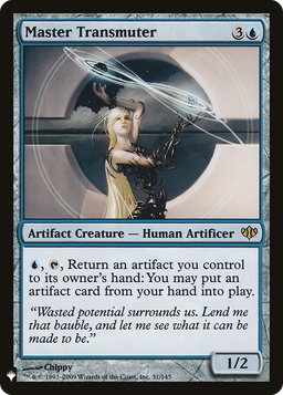 Master Transmuter (LIST-31/145) - The List